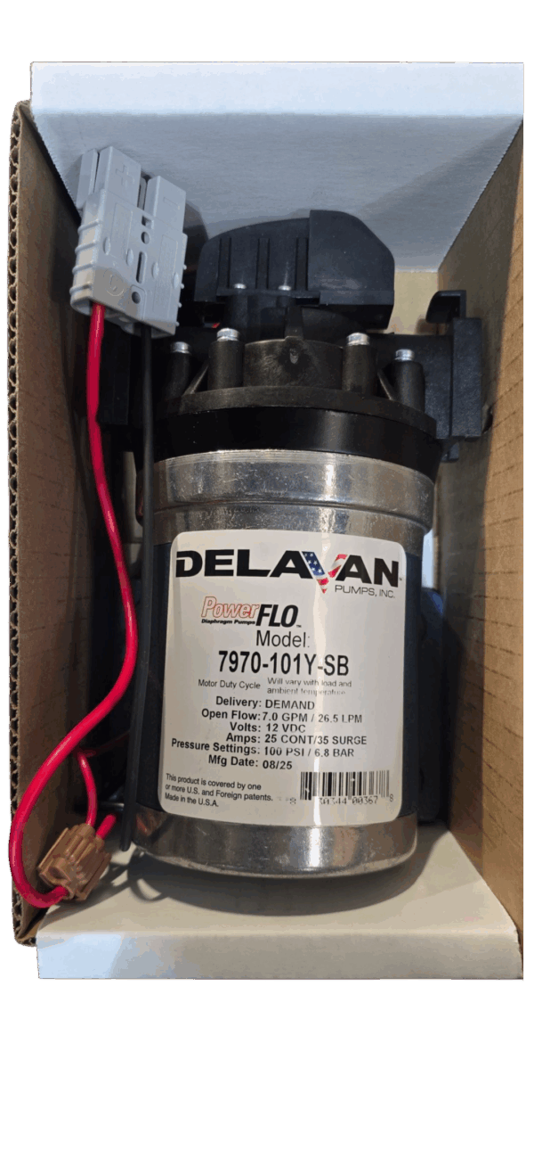 12v 100psi 7gpm pump with Anderson Plug