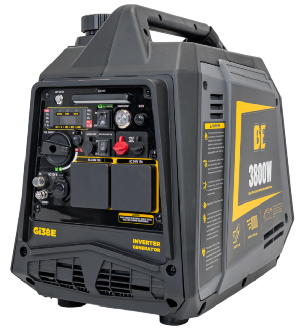 3,800W Pure Sign Wave Digital Inverter Generator – Electric, Remote & 2-Wire Start