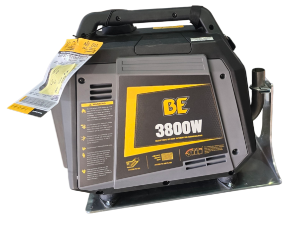 3,800W Inverter Generator with custom mounting kit