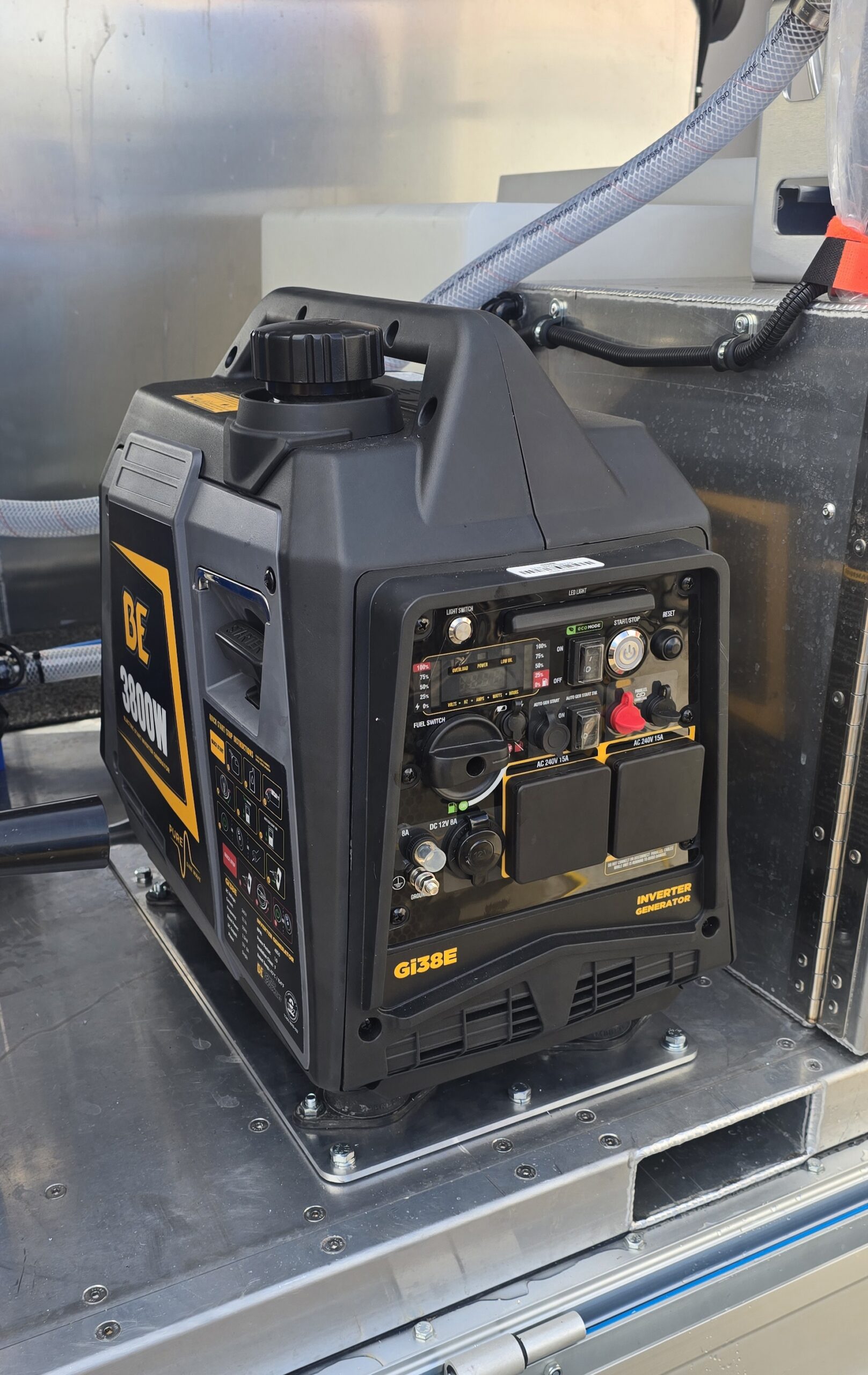 3,800W Inverter Generator with custom mounting kit - Image 3