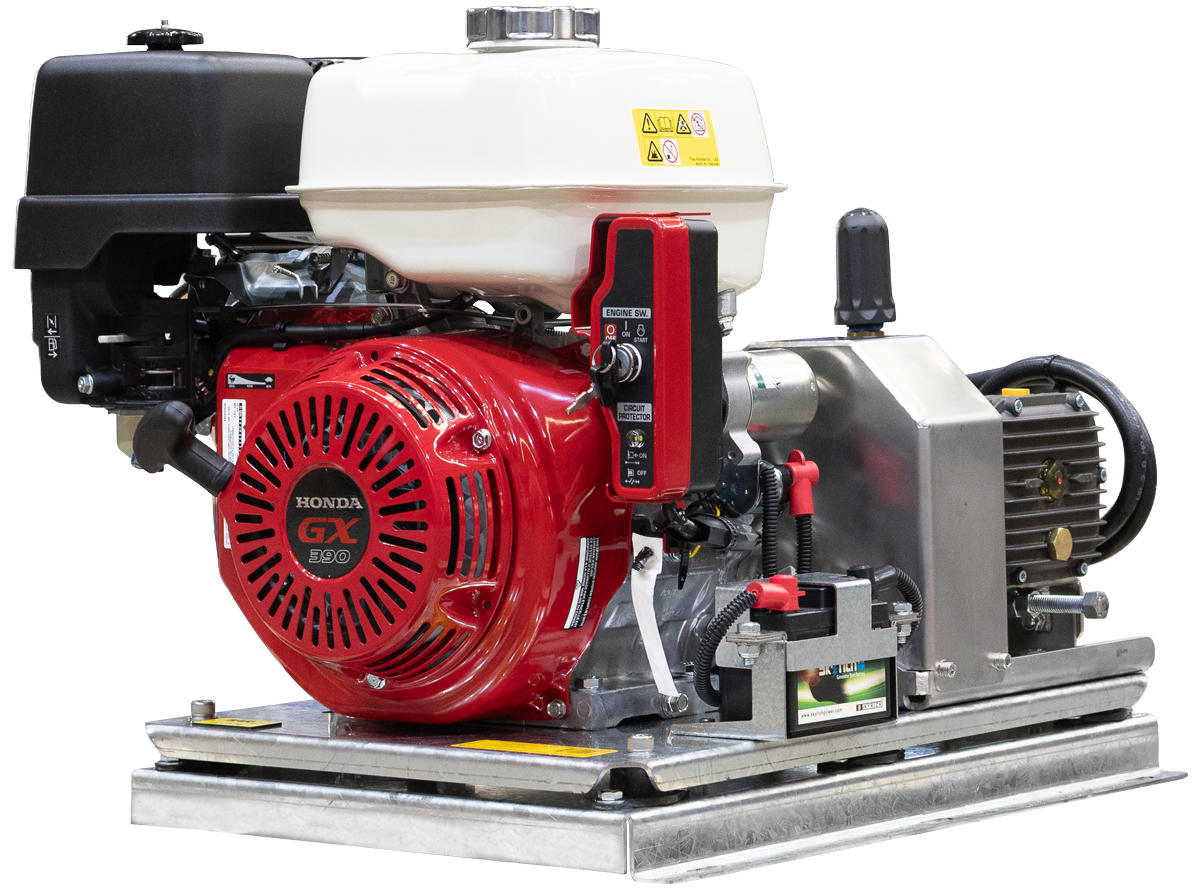 21LPM Compact Tooth Belt Drive Pressure Cleaner